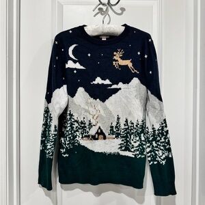 Macys Holiday Lane Christmas sweater size large in like new condition
